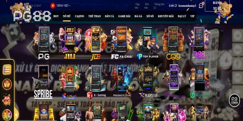 Nổ Hũ Pg88 - Trải Nghiệm Game Slot Siêu Cuốn Hút