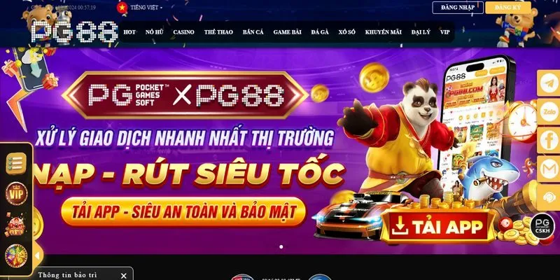 LINK VÀO NHÀ CÁI PG88 TRỰC TUYẾN MỚI NHẤT